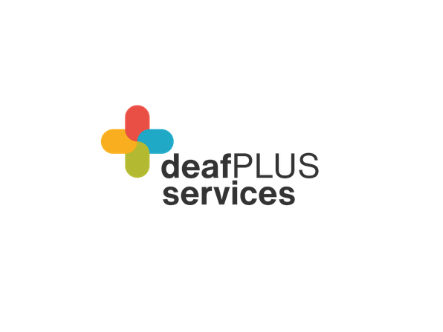 deafPLUS Services logo