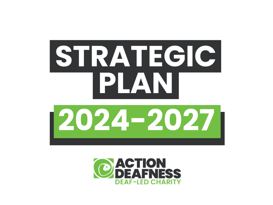 AD Strategic Plan 2024 2027 | Action Deafness logo